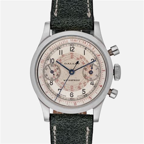 1940s Gallet MultiChron 30M ‘Clamshell’ Chronograph